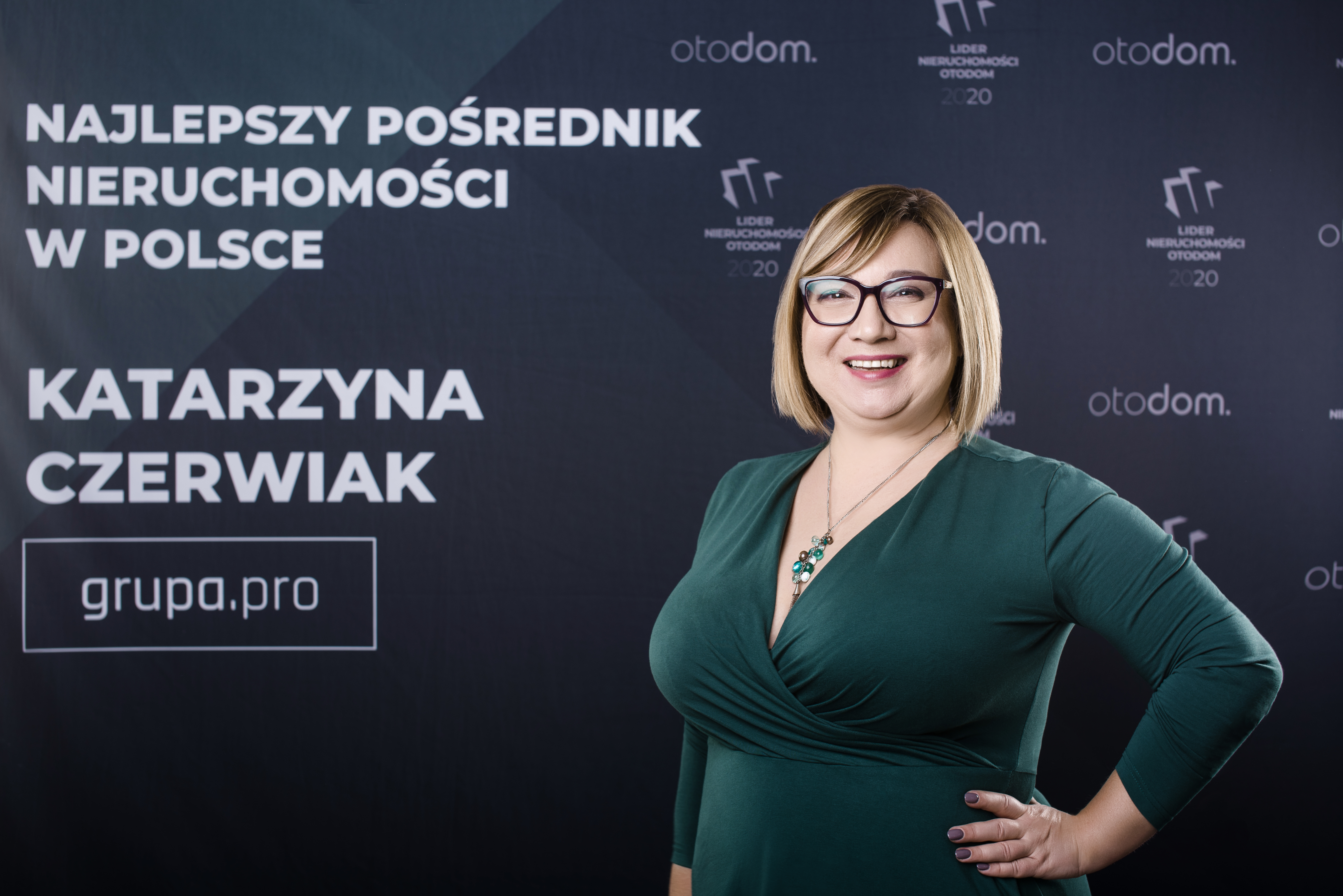 Katarzyna Czerwiak najlepszy pośrednik w Polsce konkursu Lider Nieruchomości Otodom 2020